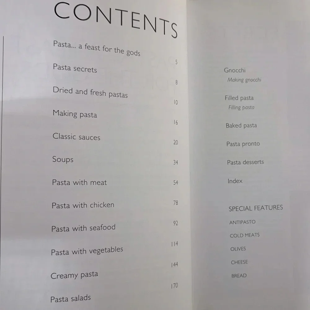5/$35 The Essential Pasta Cookbook - Picture 2 of 9